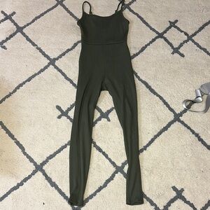 Olive Green Women's Jumpsuit